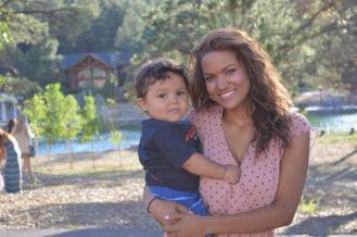 Samantha And Damian At Camp July '14